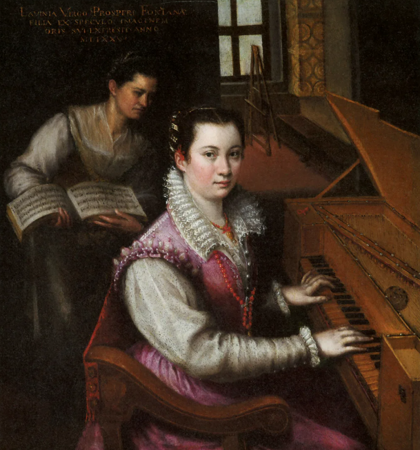 Autoportrét Lavinie Fontana